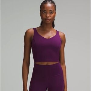Women's Purple Crop Top